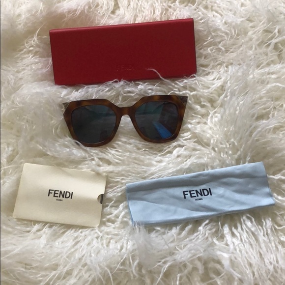 fendi tortoise sunglasses